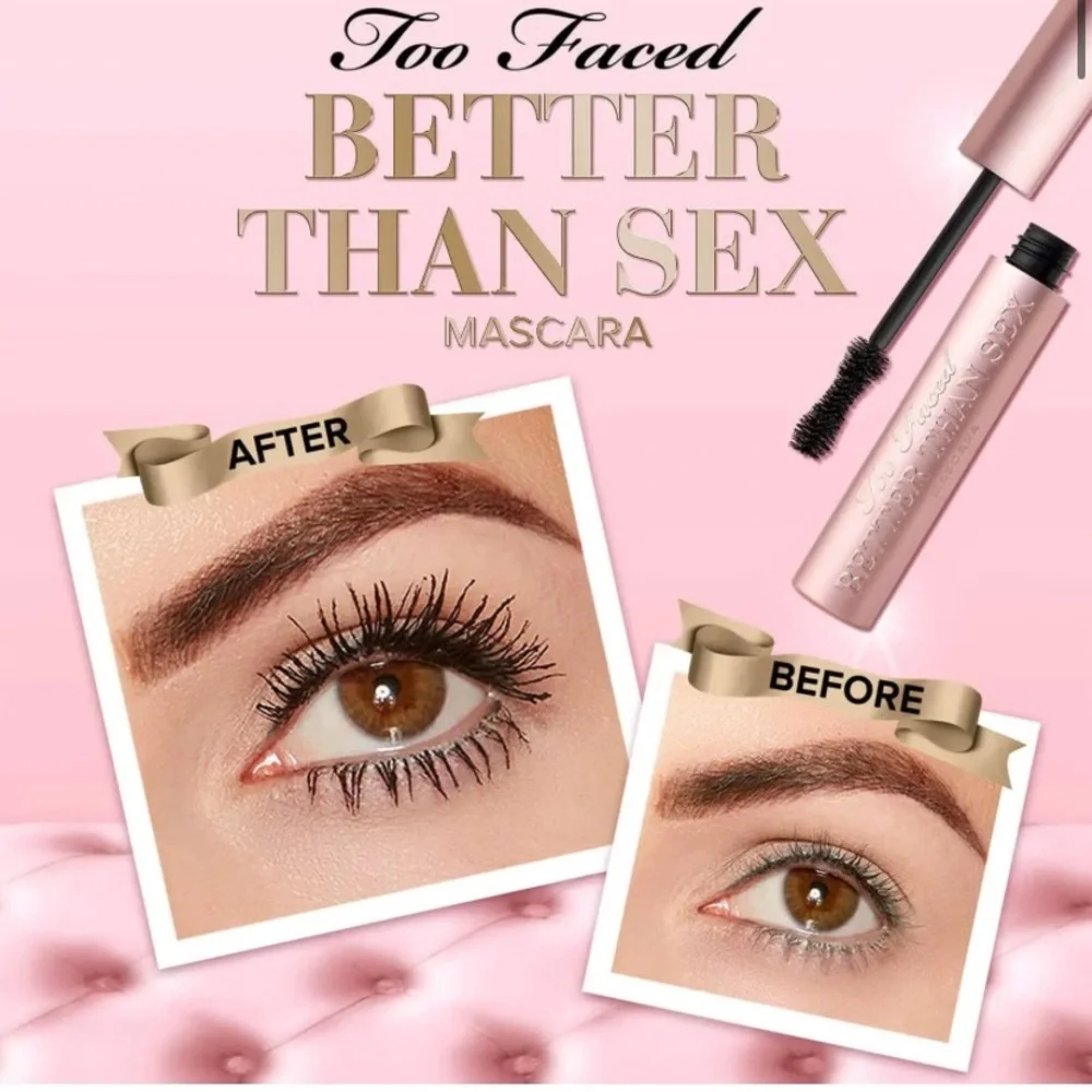 💎 Too Faced Better Than Sex Volumizing & Lengthening Mascara Black Full-Size